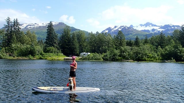 BUCKET LIST: STAND UP PADDLE IN ALASKA WITH LOCAL PADDLER AMBER