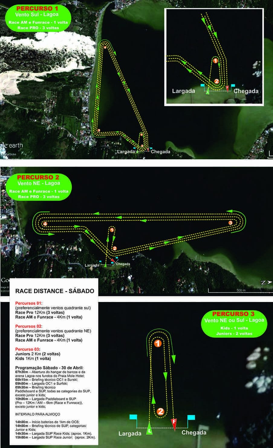 stand up paddle race route brasil floriapa