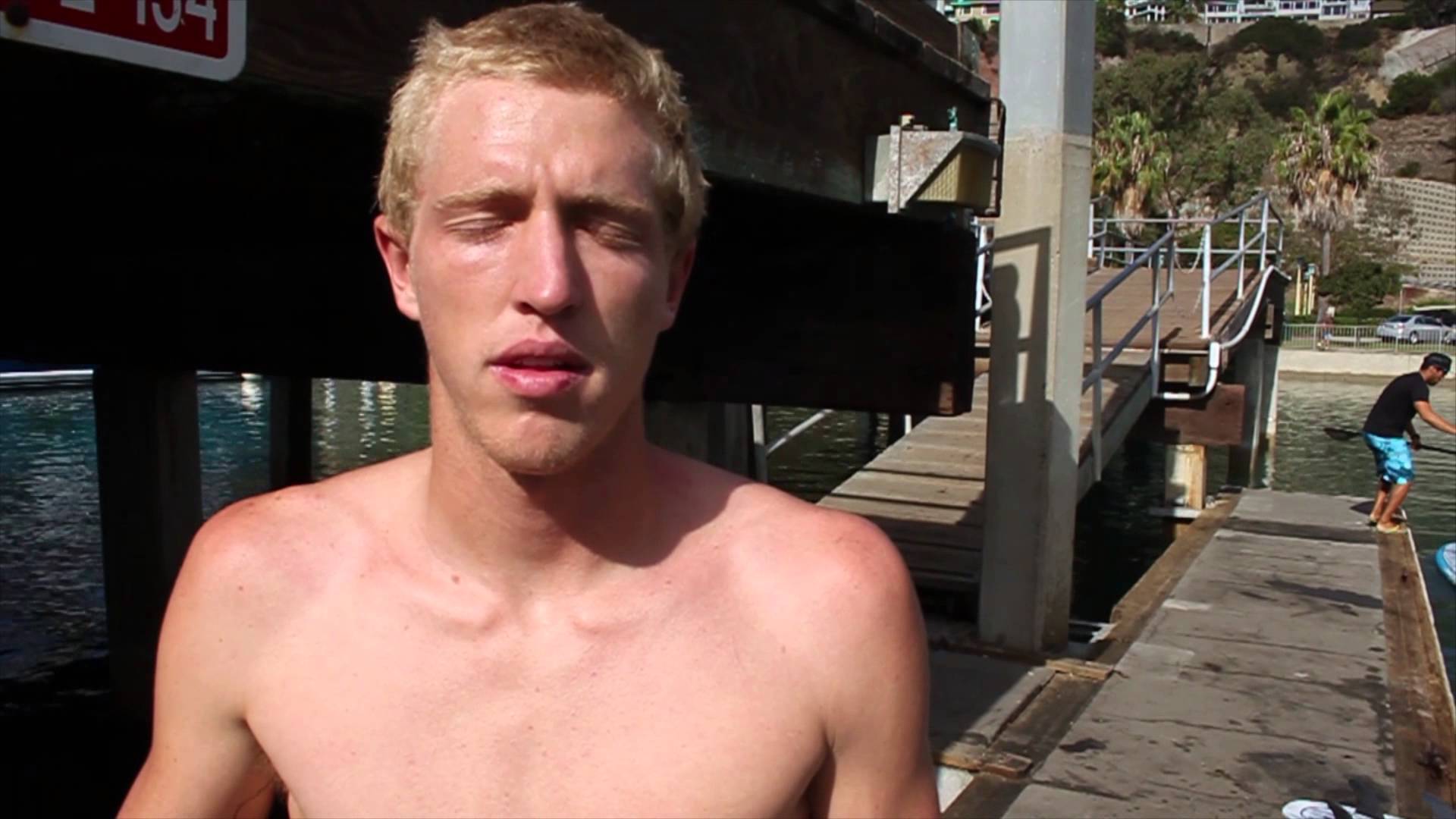 Connor Baxter training with Tiago Silva