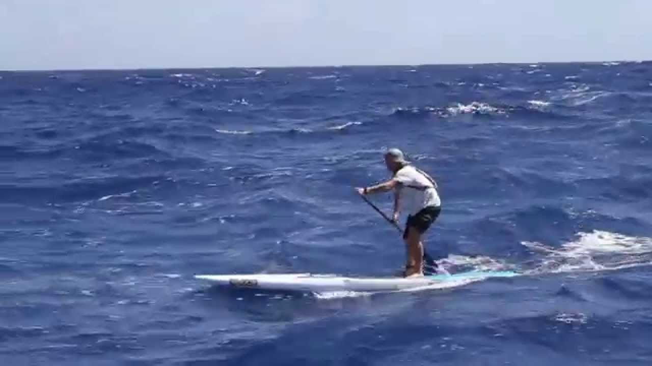 Josh Riccio, Molokai to Oahu on a Rogue SUP