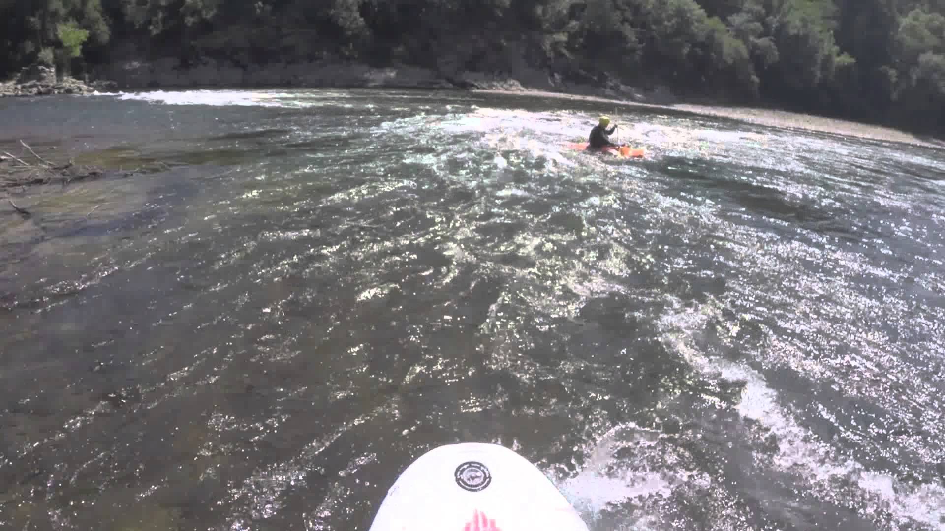 Whitewater SUP in Portugal with Functional Paddling