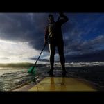Wonderful drone footage of a SUP session in Nahant Beach, MA