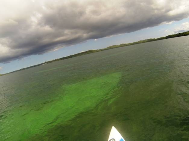 arrive etape 3 stand up paddle guadeloupe