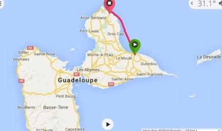 carte guadeloupe etape 2