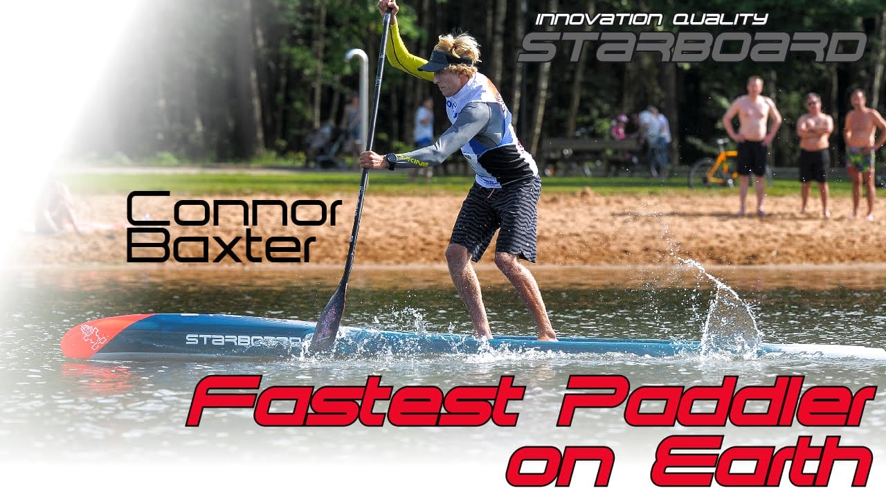Connor Baxter proves he is the fastest paddler on earth!