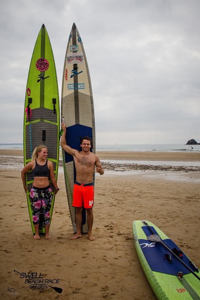 lexi et martin swell beach race series 2016