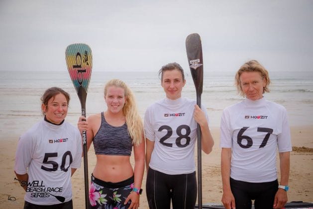 podium femmes swell beach race series 2016