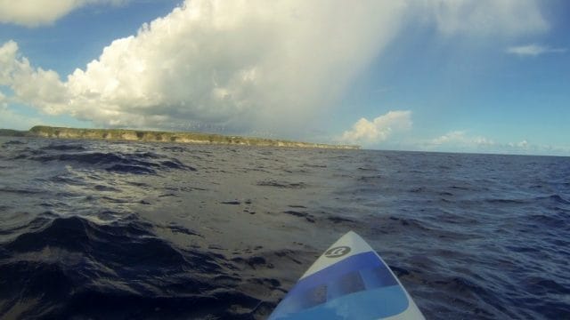 stand up paddle guadeloupe ocean papillon