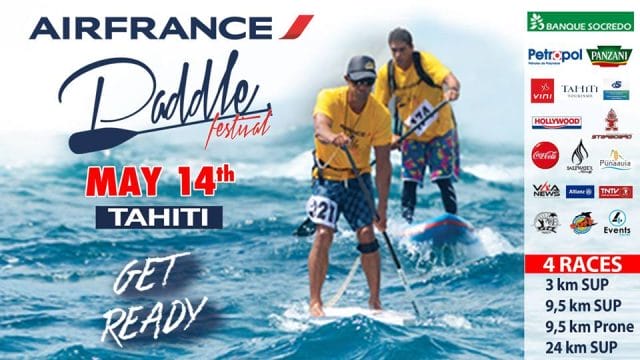 Air France Paddle Festival tahiti 2016