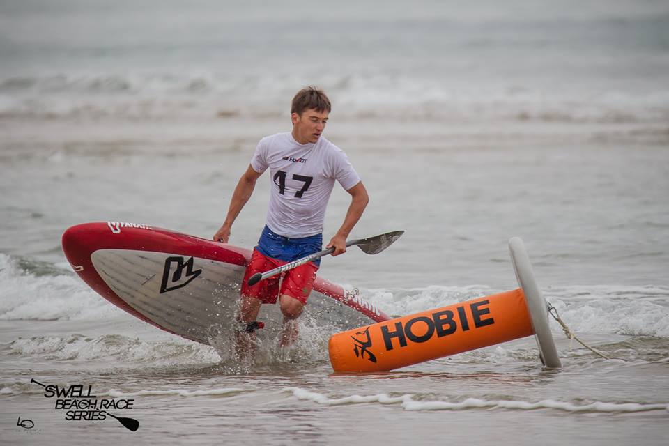 tom auber swell beach race series 2016