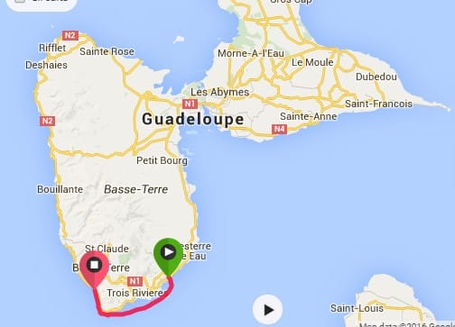 carte etape 5 guadeloupe