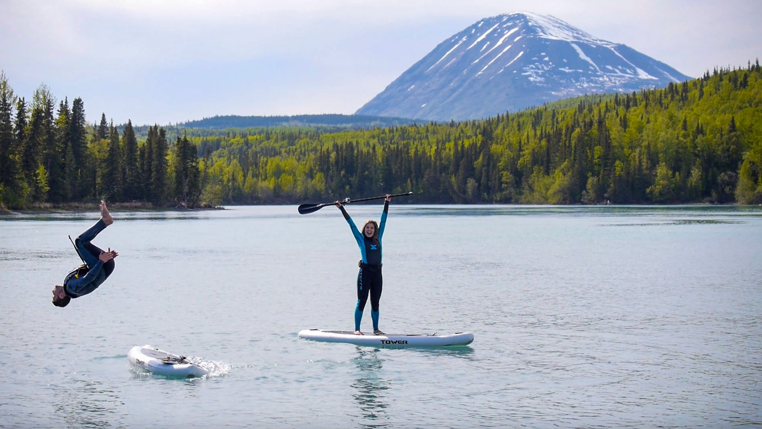 Stand Up Paddle in Alaska’s Kenai Lake & Kenai River