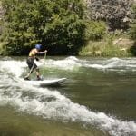 Whitewater SUP in Deschutes River, Oregon