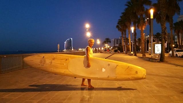 Joelle Terrien à Barcelone