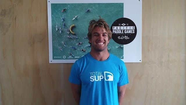 James Casey at the Pacific Paddle Games