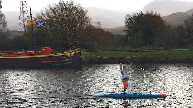 Bart de Zwart Sets a New Record at the Great Glen Paddle Challenge in Scotland