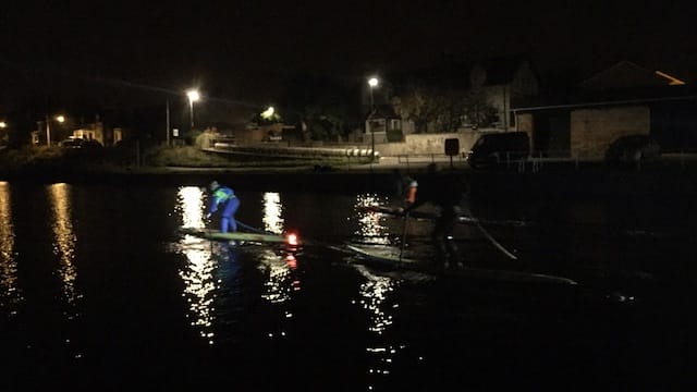 Start of the Great Glen Paddle Challenge