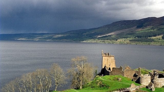 A SUP Race on The Loch Ness