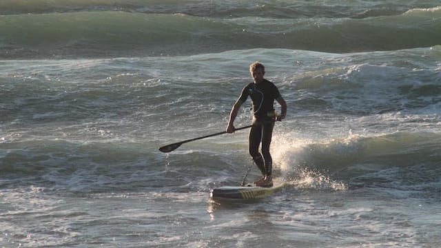 Lulu Langlois en mode downwind