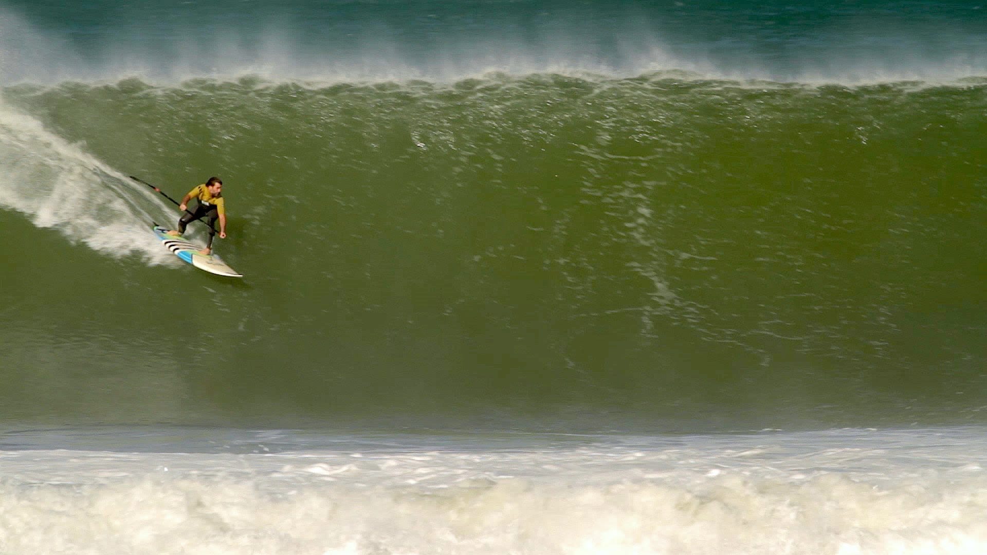Stand Up Paddle Couch Surfing by Dogman