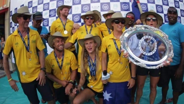 Team Australia, Champion of the World at the ISA Worlds in Fiji