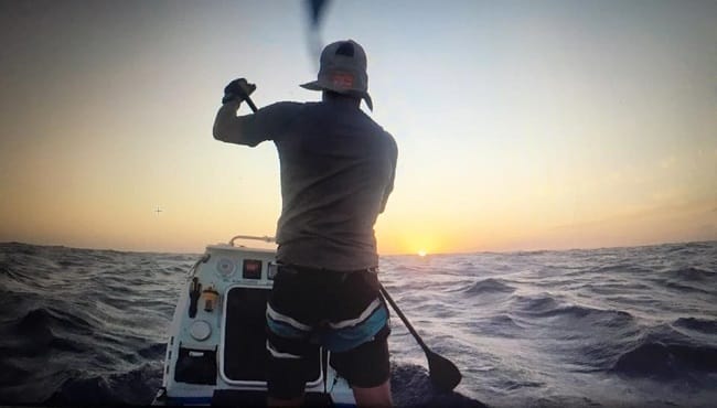 Chris Bertish SUP crossing