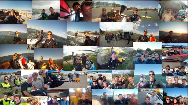 David Touric amis downwind