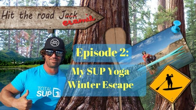 SUP Yoga in Winter with Jeramie Vaine