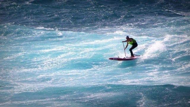 Downwind Didier Leneil SUP