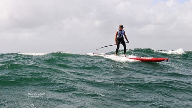 Didier SUP Downwind