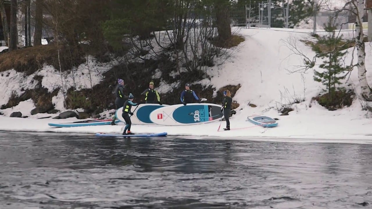 A SUP Trip on Thin Ice