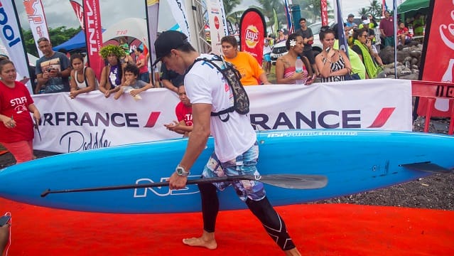paddle à Tahiti