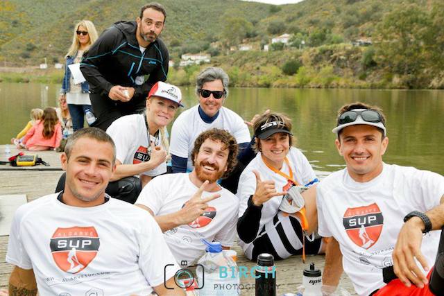 Leonard Nika and friends at the Guadiana Challenge, Portugal