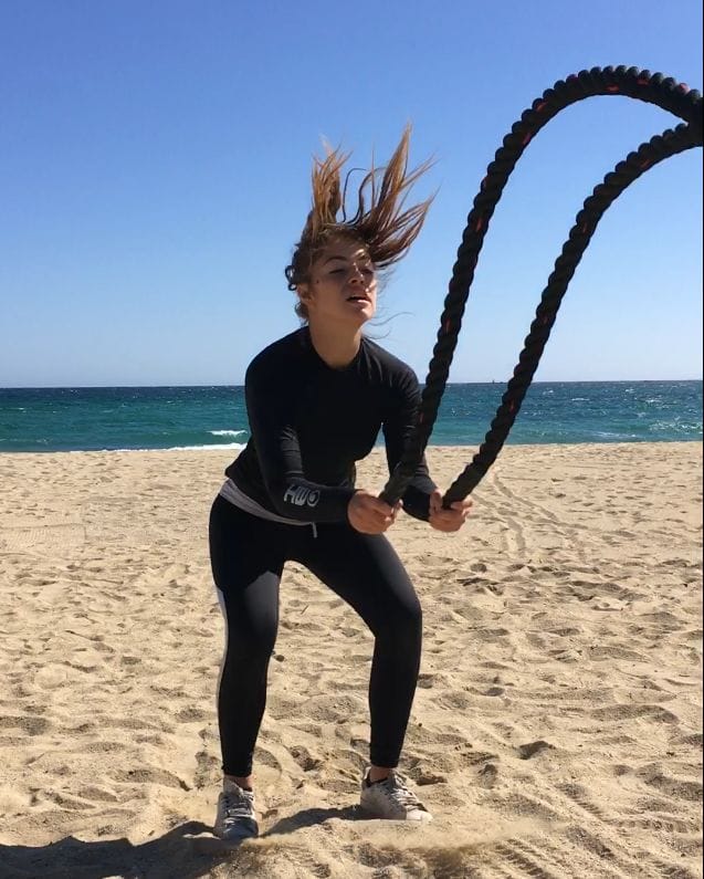 paddle training session