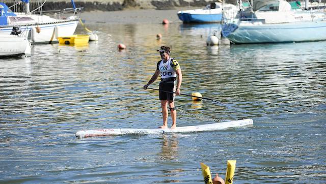 Pierre Lavenant dans le Golfe du Morbihan