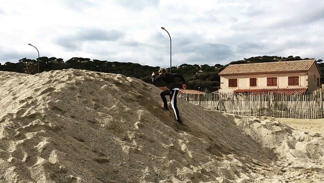 running session- training- paddle