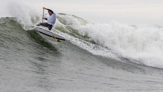 Mo Freita Sup Surfing