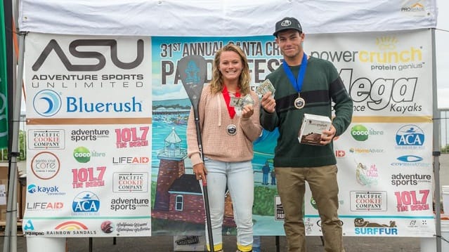 winners of SAnta Cruz Paddle Fest