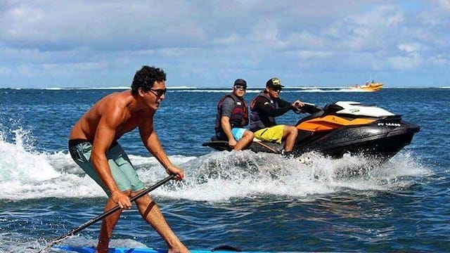 Rete Ebb, SUP racer tahitien