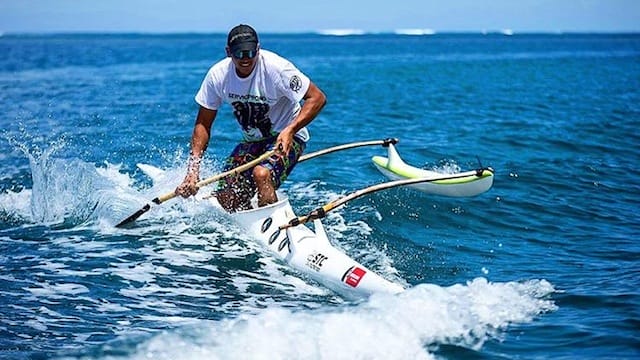 Rete Ebb, Portrait d’un SUP Racer Tahitien