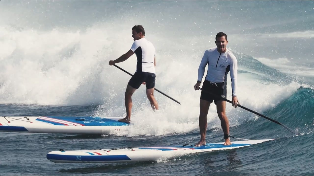 Les Teulade Brothers aux Canaries avec Oxbow SUP