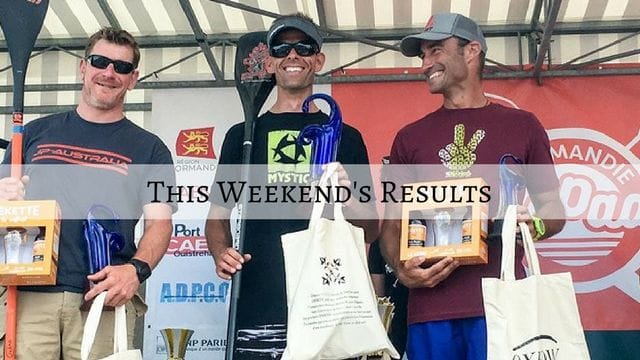 This weekend’s results: WPA Paddle Championships, Thonon SUP Race…