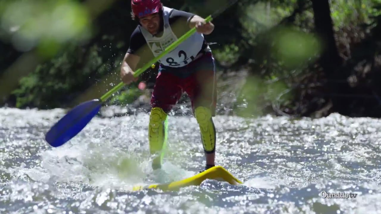 Down River SUP Sprint at the GoPro Mountain Games