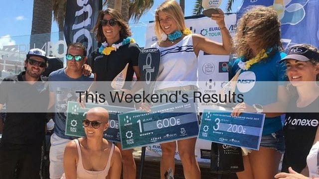 This Weekend’s Results: Onexe Fuerteventura, Stand up to Alzheimer’s So Cal, Huelva SUP Festival