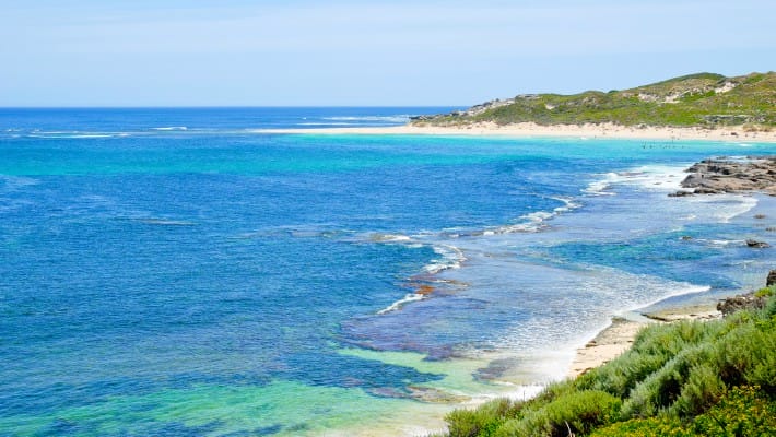 Surfers' Point by Margaret River, near Perth, Western Australia