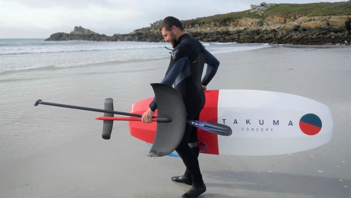 Greg Closier tests out the all-new 2017 Takuma Concept equipment in Brittany, France