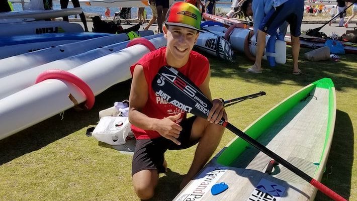 Chicken Run! Noic Garioud 1er SUP 14′ et dans le Top 5 à The Doctor en Australie