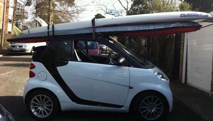 How to transport your SUP board