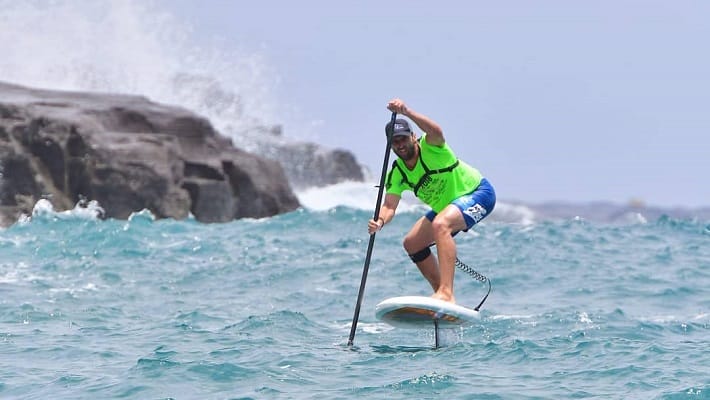 BIC Paddler Eric Terrien Recounts his Foil Race in the Molokai 2 Oahu