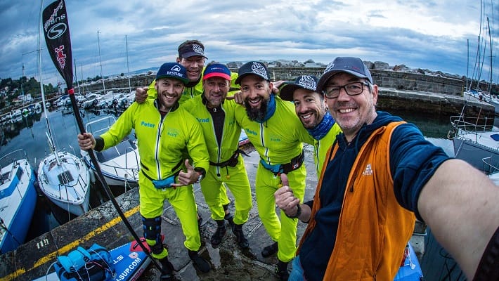 How 5 Men Conquered the 230 KM Istrian SUP Challenge in Croatia!
